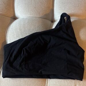 Alphalete “Tenacity Vale” One-Shoulder Sports Bra - Size Large